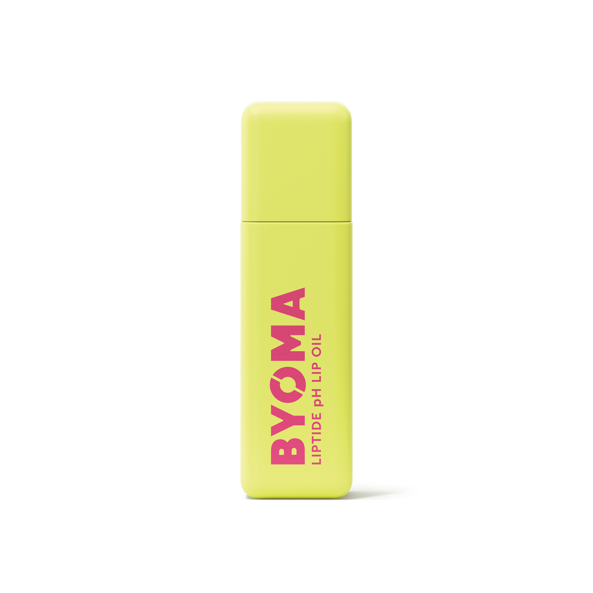 A BYOMA Liptide pH Lip Oil bottle.