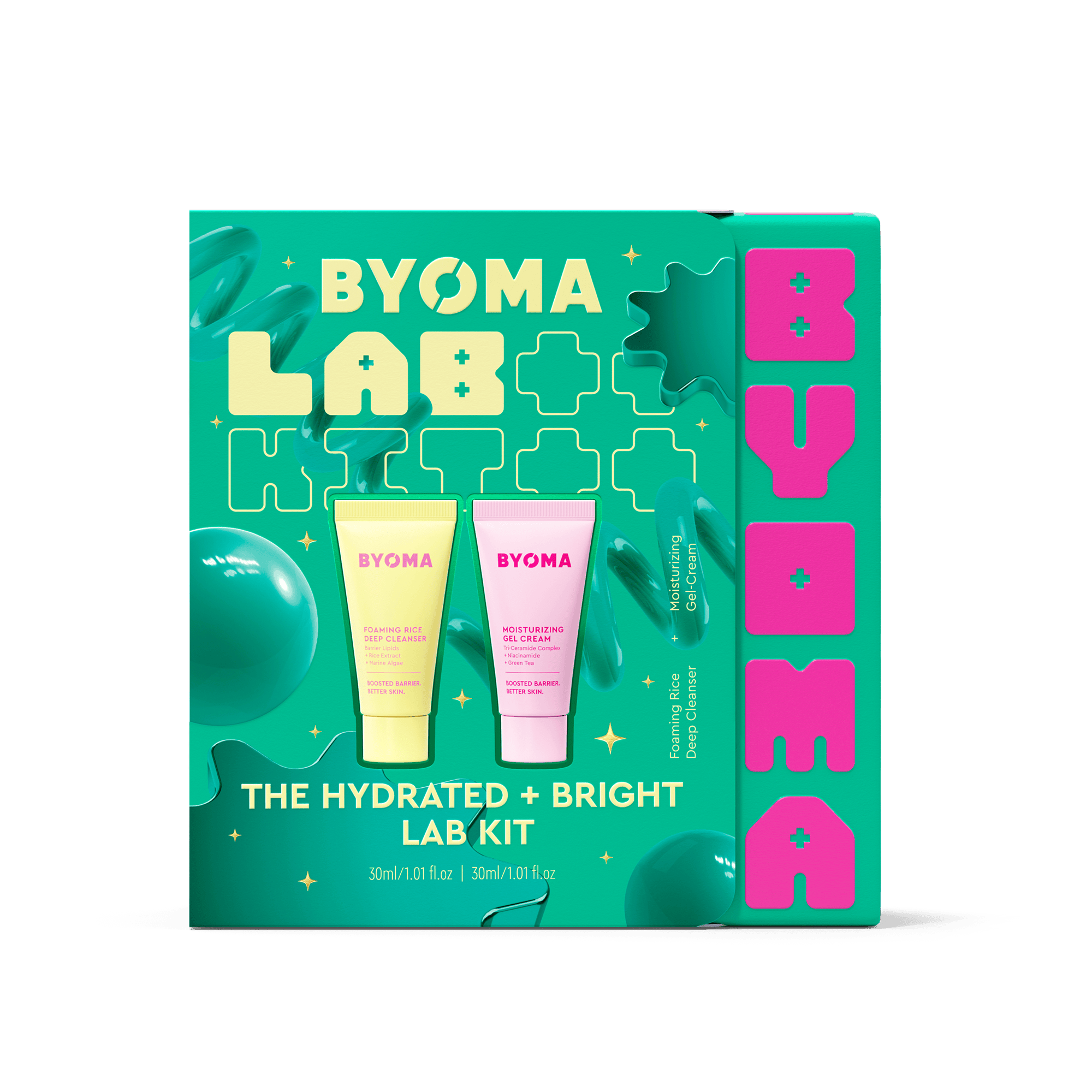 The Hydrated + Bright Lab Kit – BYOMA