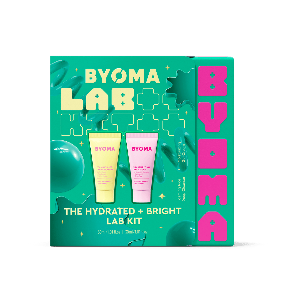 The Hydrated + Bright Lab Kit